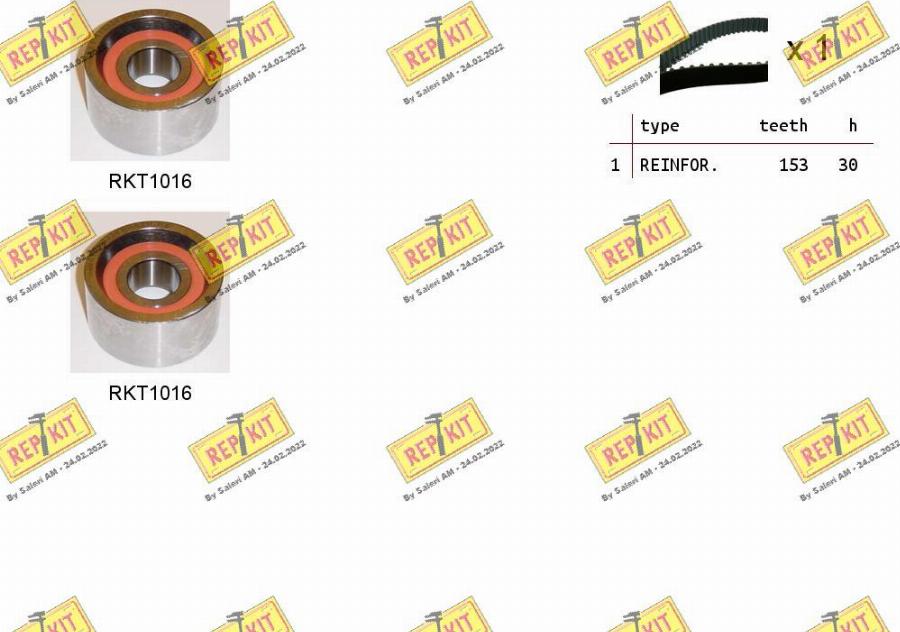 REPKIT RKTK0850 - Kit de distribution cwaw.fr