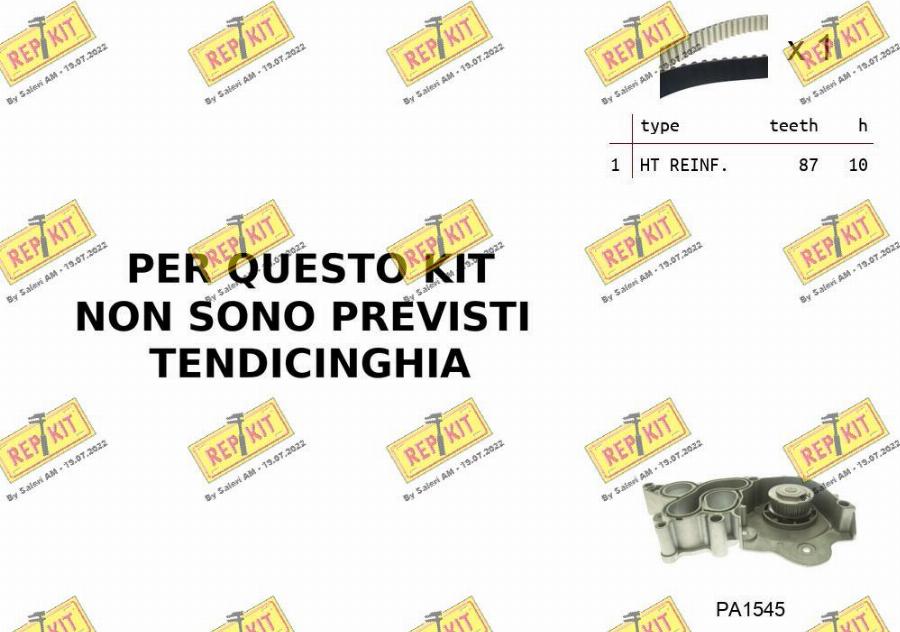 REPKIT RKTK0B03PA - Pompe à eau + kit de courroie de distribution cwaw.fr