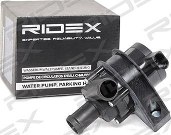 RIDEX 999W0006 - Pompe de circulation d'eau, chauffage auxiliaire cwaw.fr