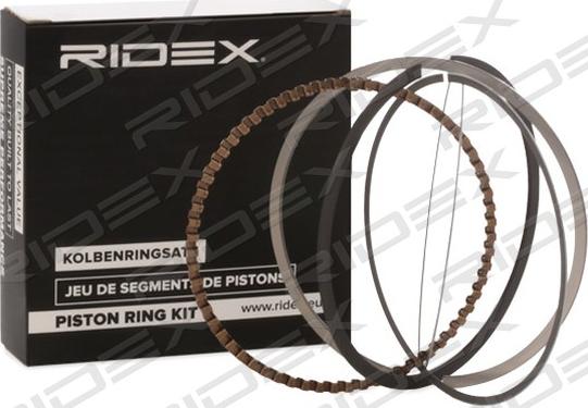 RIDEX 444P0009 - Jeu de segments de pistons cwaw.fr