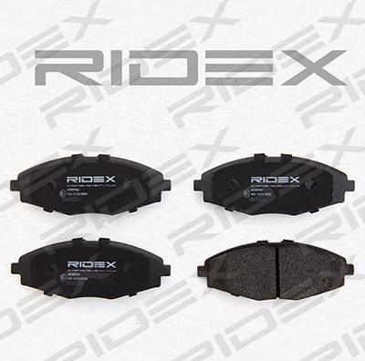 RIDEX 402B0143 - Kit de plaquettes de frein, frein à disque cwaw.fr