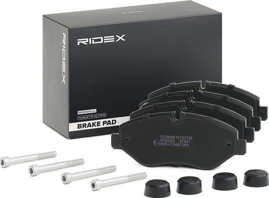 RIDEX 402B1426 - Kit de plaquettes de frein, frein à disque cwaw.fr