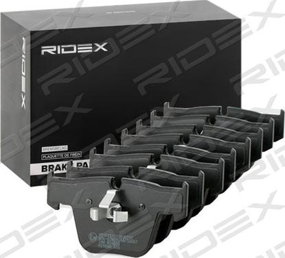 RIDEX 402B1079 - Kit de plaquettes de frein, frein à disque cwaw.fr