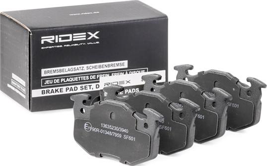 RIDEX 402B1077 - Kit de plaquettes de frein, frein à disque cwaw.fr