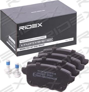 RIDEX 402B1141 - Kit de plaquettes de frein, frein à disque cwaw.fr