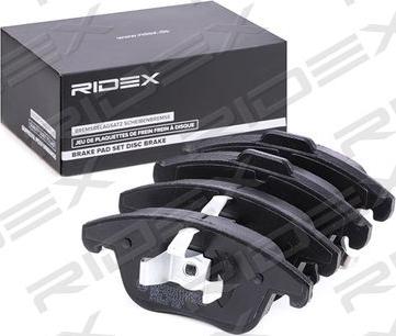 RIDEX 402B1134 - Kit de plaquettes de frein, frein à disque cwaw.fr