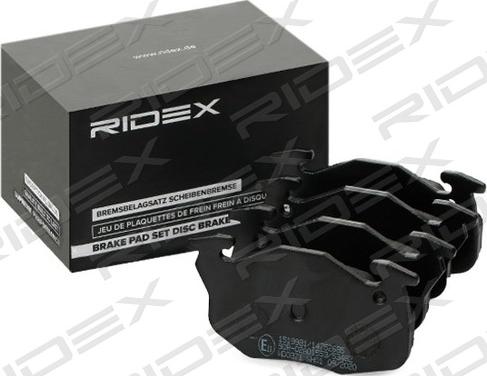 RIDEX 402B1359 - Kit de plaquettes de frein, frein à disque cwaw.fr