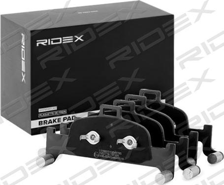 RIDEX 402B1203 - Kit de plaquettes de frein, frein à disque cwaw.fr