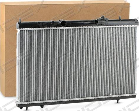 RIDEX 470R0697 - Radiateur, refroidissement du moteur cwaw.fr