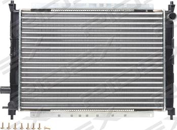 RIDEX 470R0370 - Radiateur, refroidissement du moteur cwaw.fr