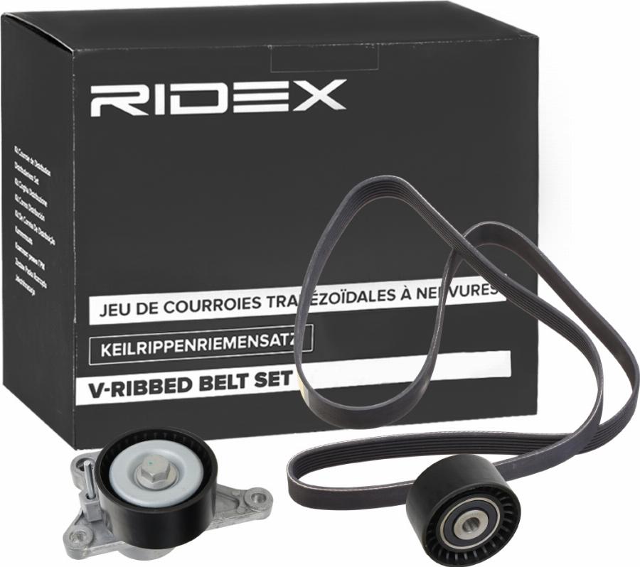 RIDEX 542R0504 - Jeu de courroies trapézoïdales à nervures cwaw.fr