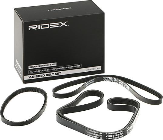 RIDEX 542R0694 - Jeu de courroies trapézoïdales à nervures cwaw.fr