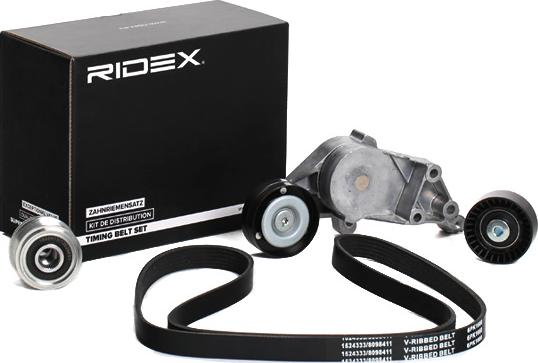 RIDEX 542R0660 - Jeu de courroies trapézoïdales à nervures cwaw.fr