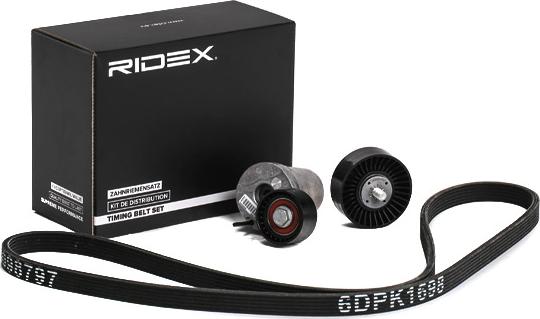 RIDEX 542R0070 - Jeu de courroies trapézoïdales à nervures cwaw.fr