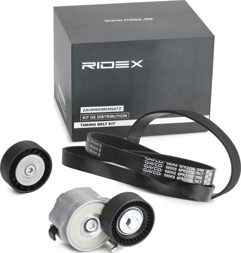 RIDEX 542R0140 - Jeu de courroies trapézoïdales à nervures cwaw.fr