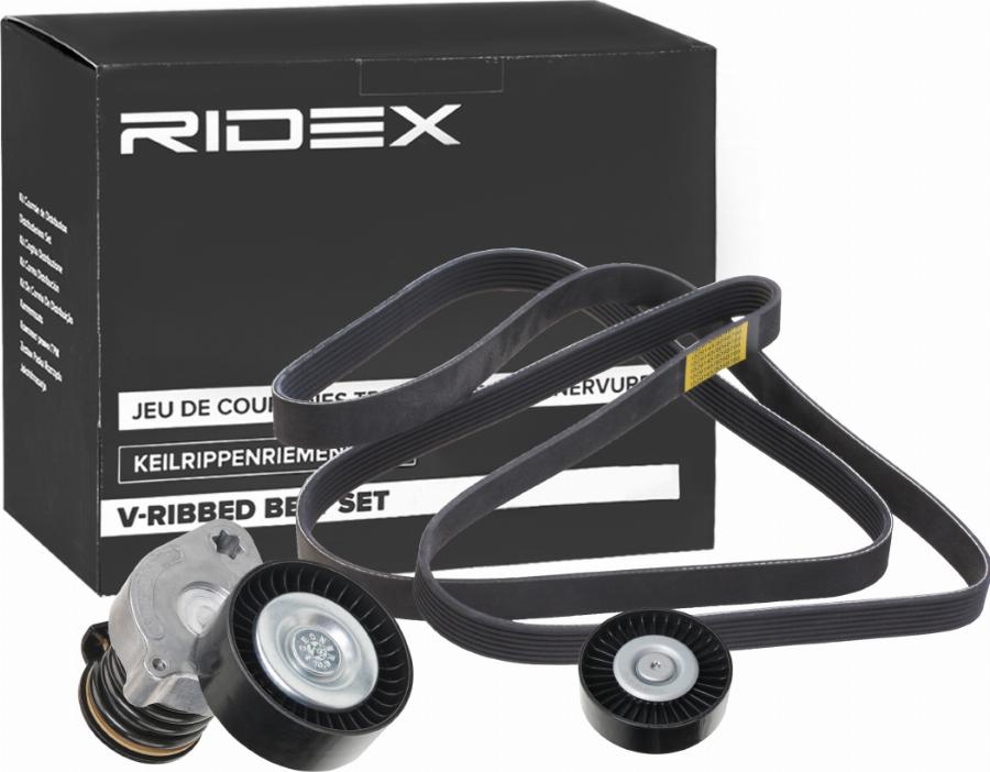 RIDEX 542R0143 - Jeu de courroies trapézoïdales à nervures cwaw.fr