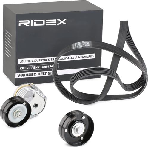 RIDEX 542R0107 - Jeu de courroies trapézoïdales à nervures cwaw.fr