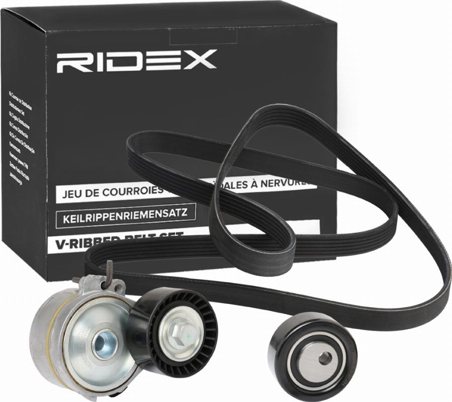 RIDEX 542R0131 - Jeu de courroies trapézoïdales à nervures cwaw.fr