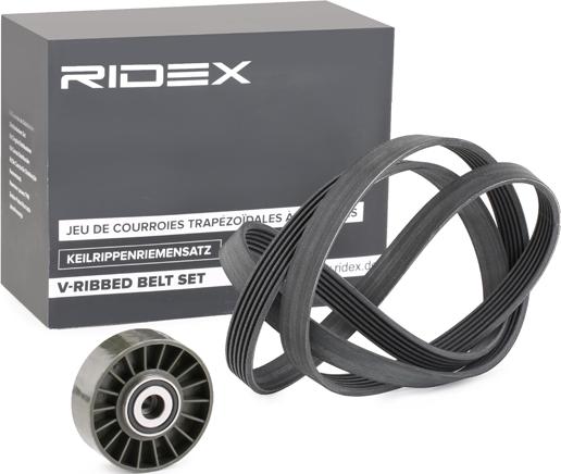 RIDEX 542R0123 - Jeu de courroies trapézoïdales à nervures cwaw.fr