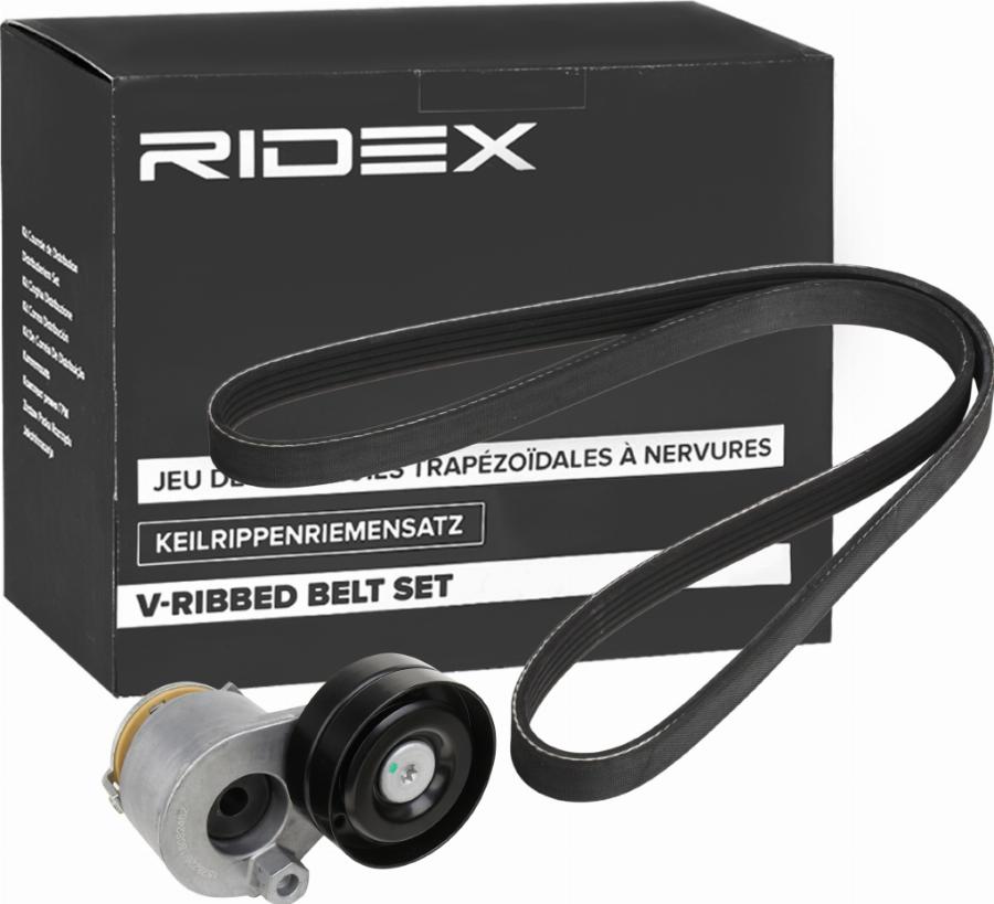 RIDEX 542R0179 - Jeu de courroies trapézoïdales à nervures cwaw.fr