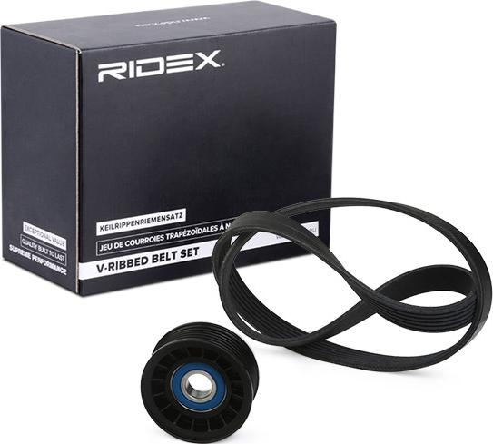 RIDEX 542R0269 - Jeu de courroies trapézoïdales à nervures cwaw.fr