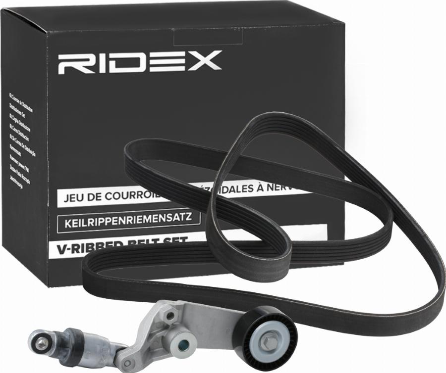 RIDEX 542R0709 - Jeu de courroies trapézoïdales à nervures cwaw.fr