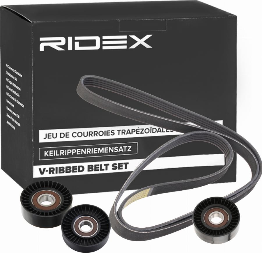 RIDEX 542R0721 - Jeu de courroies trapézoïdales à nervures cwaw.fr