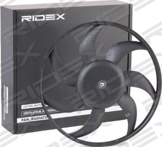 RIDEX 508R0038 - Ventilateur, refroidissement du moteur cwaw.fr