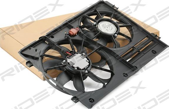 RIDEX 508R0162 - Ventilateur, refroidissement du moteur cwaw.fr