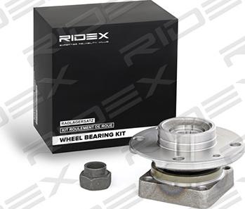 RIDEX 654W0490 - Kit de roulements de roue cwaw.fr