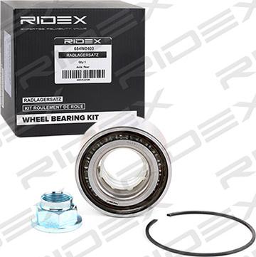 RIDEX 654W0558 - Kit de roulements de roue cwaw.fr