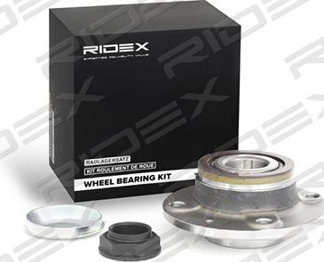 RIDEX 654W0071 - Kit de roulements de roue cwaw.fr