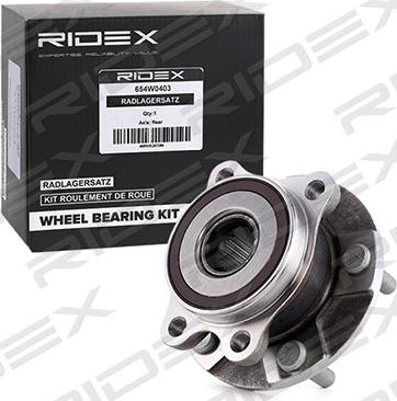 RIDEX 654W0144 - Kit de roulements de roue cwaw.fr