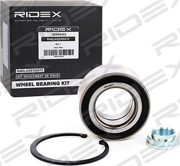 RIDEX 654W0140 - Kit de roulements de roue cwaw.fr