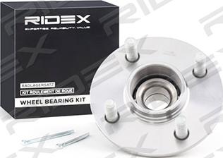 RIDEX 654W0186 - Kit de roulements de roue cwaw.fr