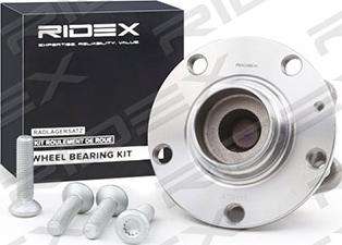 RIDEX 654W0297 - Kit de roulements de roue cwaw.fr