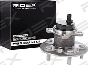 RIDEX 654W0208 - Kit de roulements de roue cwaw.fr