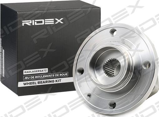 RIDEX 654W1014 - Kit de roulements de roue cwaw.fr