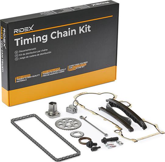 RIDEX 1389T0187 - Kit de distribution par chaîne cwaw.fr