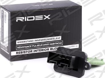 RIDEX 1385C0025 - Appareil de commande, chauffage / ventilation cwaw.fr