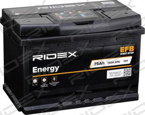 RIDEX 1S0017 - Batterie de démarrage cwaw.fr