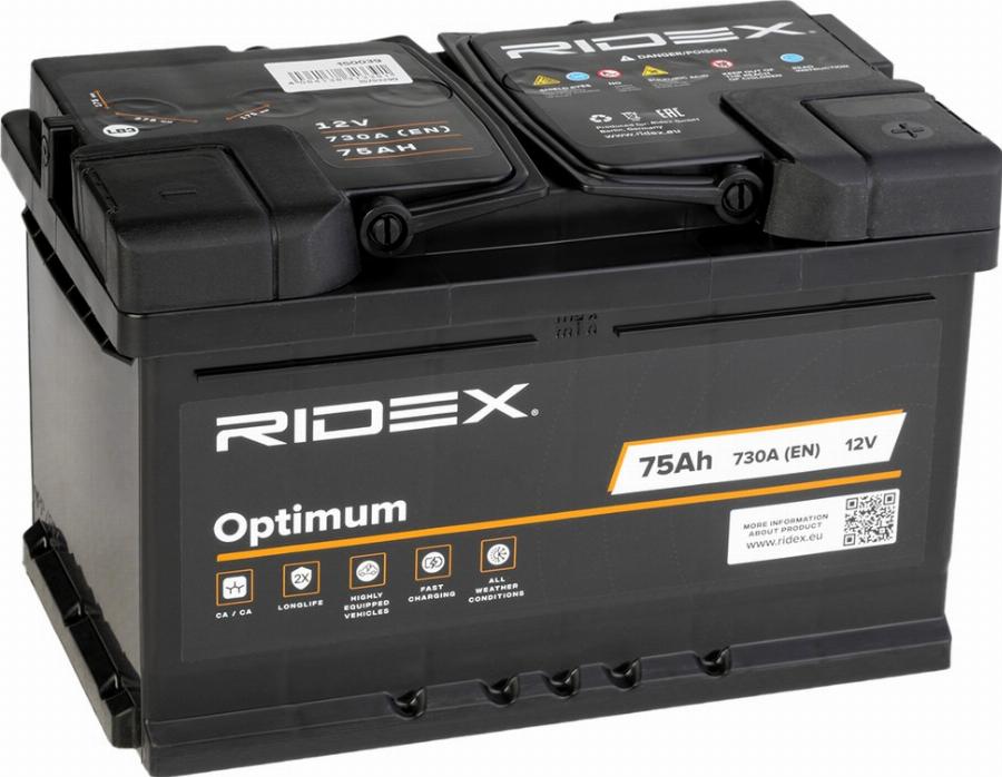 RIDEX 1S0039 - Batterie de démarrage cwaw.fr