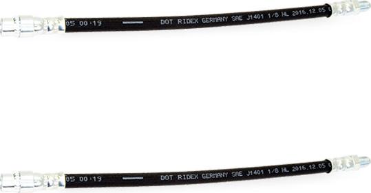 RIDEX 83B0962 - Flexible de frein cwaw.fr