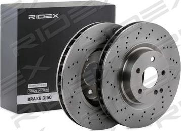 RIDEX 82B0562 - Disque de frein cwaw.fr