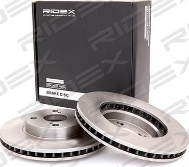 RIDEX 82B0058 - Disque de frein cwaw.fr