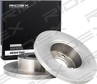 RIDEX 82B0743 - Disque de frein cwaw.fr