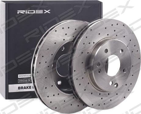 RIDEX 82B1950 - Disque de frein cwaw.fr