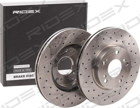 RIDEX 82B2588 - Disque de frein cwaw.fr