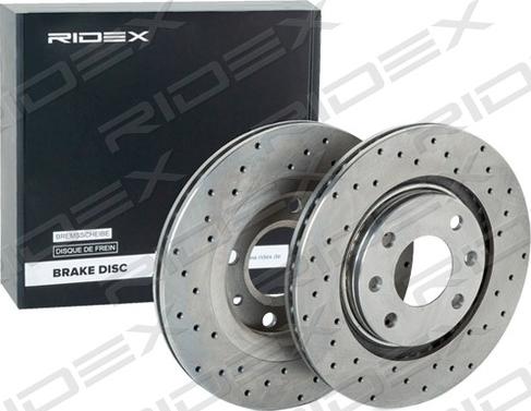 RIDEX 82B2840 - Disque de frein cwaw.fr