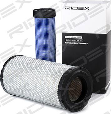 RIDEX 8A0424 - Filtre à air cwaw.fr